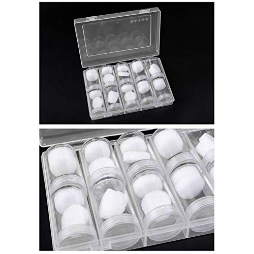 Tongina Caixa de armazenamento de plástico transparente com 27 mm para colecionadores de moedas, sup