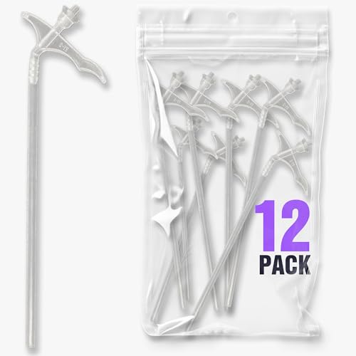 ixirpro Spray Foam Replacement Tubes - Pack of 12, Insulating Foam Spray Nozzles for Gap Filling, DIY Replacement Tubes for Precise Application (Pack of 12)
