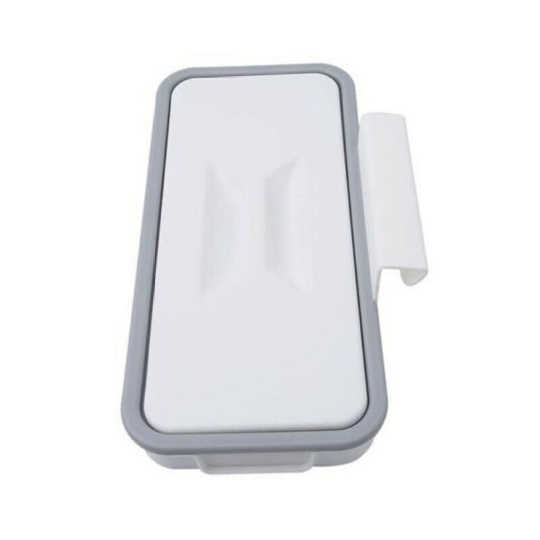 Dorccsi Hanging Trash Bag Holder with Lid Over Cabinet Garbage Bag Rack for Kitchen Hanging Garbage Bag Holder Over Cabinet Garbage Bag Rack Trash Bag Holder with Lid Kitchen Trash Bin Bag Rack