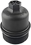 Oil Filter Housing Cap, Replace 68191350AA, 917-190 Compatible with Chrysler Dodge Jeep Ram - 200, 300, Challenger, Charger, Durango, Grand Caravan, Journey, Cherokee, Grand Cherokee, Wrangler, More