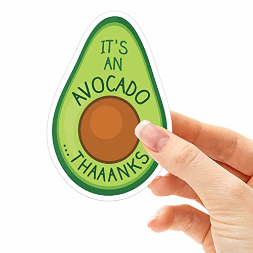 It's An Avocado, Thanks Vine Sticker, Funny Vine Quotes, Internet Meme Sticker for Hydroflask, Pop...
