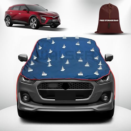 Image of WALSER Spike Car Cover for Vinfast VF 7 | Anti-Climb Nail Guard for Dogs & Monkeys | Protects Bonnet, Roof & Dicky | UV, Dust & Snow Protection | Spike Cover with 4 Adjustable Hook