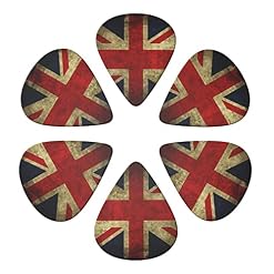 Ensemble de 6 médiators de guitare drapeau britannique pour guitare acoustique, guitare électrique, basse, ukulélé – fin… - Les Beatles, Paul McCartney, John Lennon, RIngo Starr, George Harrison Ensemble de 6 médiators de guitare drapeau britannique pour guitare acoustique, guitare électrique, basse, ukulélé - fin… – Image 4