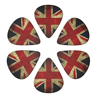 Ensemble de 6 médiators de guitare drapeau britannique pour guitare acoustique, guitare électrique, basse, ukulélé – fin… - Les Beatles, Paul McCartney, John Lennon, RIngo Starr, George Harrison Ensemble de 6 médiators de guitare drapeau britannique pour guitare acoustique, guitare électrique, basse, ukulélé - fin… – Image 4