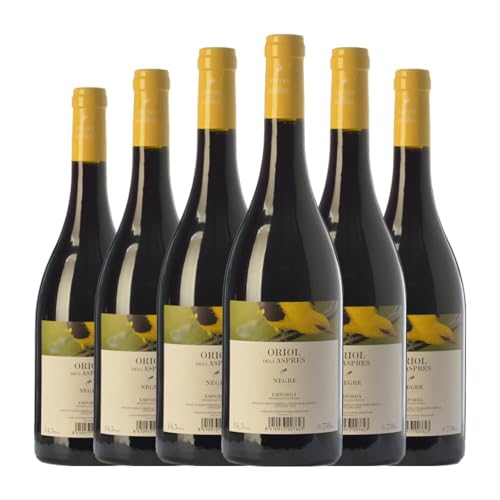 Aspres Oriol Negre Empordà Joven 75 cl Vino tinto (Caja de 6 Botellas de 75 cl)