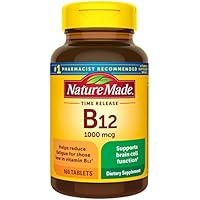 160-Count Nature Made Vitamin B12 1000 mcg Time Release Tablets only .19: eDeal Info