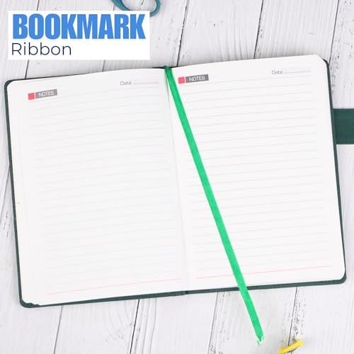 Image of Leather Hard Bound Notebook A5 Journal Diary For Office Use With Mobile & Card Holder Or Pen Loop Dairy For Personal |Ruled Pages With Strap Bookmark Journal Notebook (Customised Flap Notebook A)