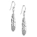 Produktbild American West Sterling Silver Feather Dangle Earrings