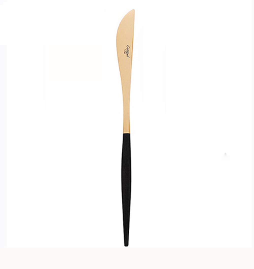 Cutipol GOA black gold table/dinner knife, Professional anthorization Brand (black gold)