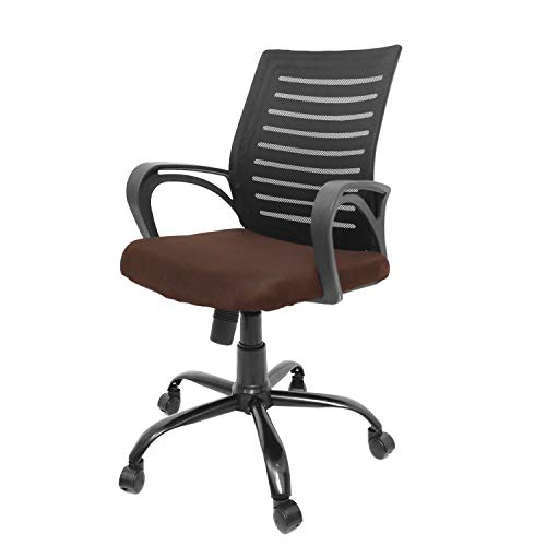 Image of CELLBELL C104 Medium-Back Mesh Office /Study Chair [Brown]
