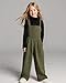 HINTINA 5T Toddler Girl Clothes Corduroy Overalls Jumpsuit Long Sleeve Casual Loose Bib Pants Romper Set Fall Winter 2 Pieces Outfits Size 5 Spring Clothing, 5-6 Years, Army Green