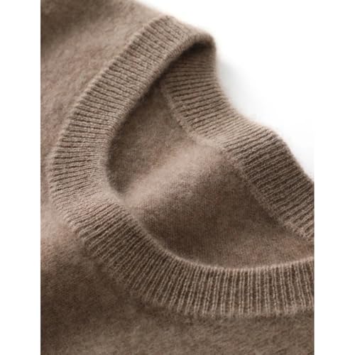 Men's Merino Wool Crew Neck Pullover Sweater - Knitwear Warm Tops Relax Fit Knit Pullover for Winter3