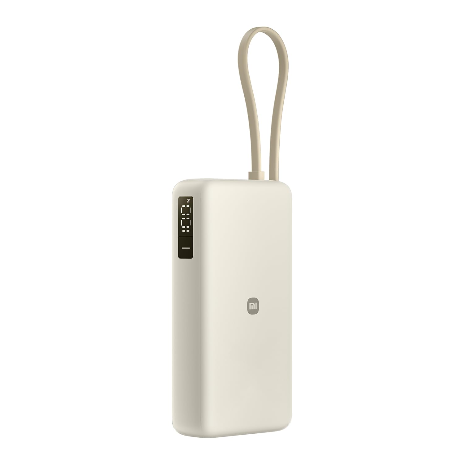 Xiaomi 67W Power Bank 20000mAh, Portable Charger with USB-C Cable, Tan