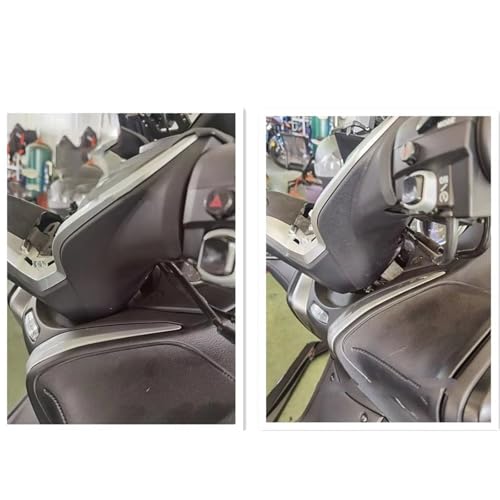 Abrazadera elevadora de manillar TMAX 500 soluciona dolor de espalda moto 4