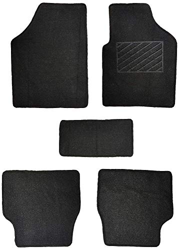 Image of Flomaster UC Carpet Mat for Car (Set of 4, Black) (WV0013588UC)