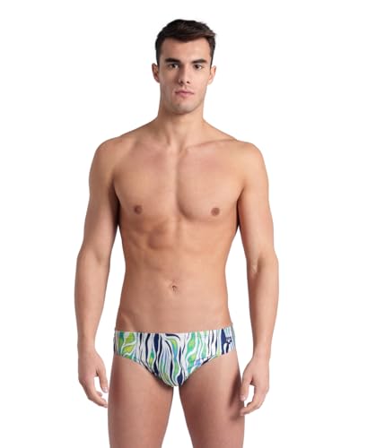 ARENA Cuecas de natação masculinas com listras zebra