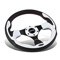 NRG スポーツステアリングホイール 218120 NRG Innovations フラットボトムステアリングホイール - レザー