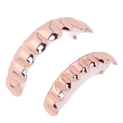 Dentes de hip hop de Halloween, dentes de hip hop charmosos e rapidez com dentes superiores Pinça de