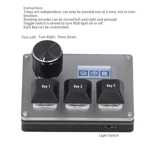 Teclado mecánico Asixxsix4zvhxg9pbg con cable miniatura 6