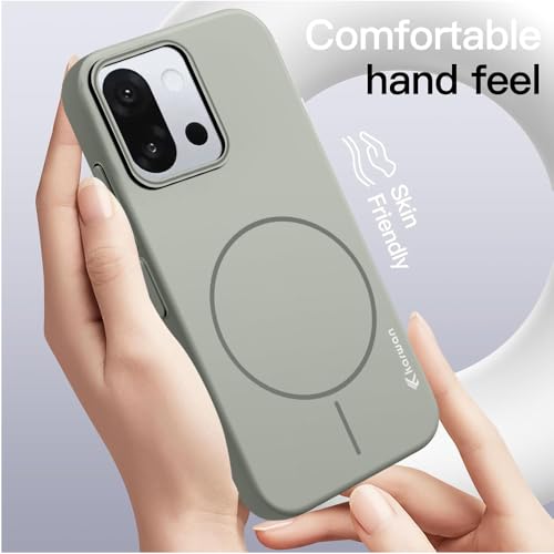 Image of KARWAN️Magnetic Ultra Slim-Fit Back Case Cover for Oneplus 13T |Hard PC Case Cover| Ultra-Thin & Light Weight with [Ultra Premium Feel] Case for Oneplus 13T(6.3 inch)(Grey)