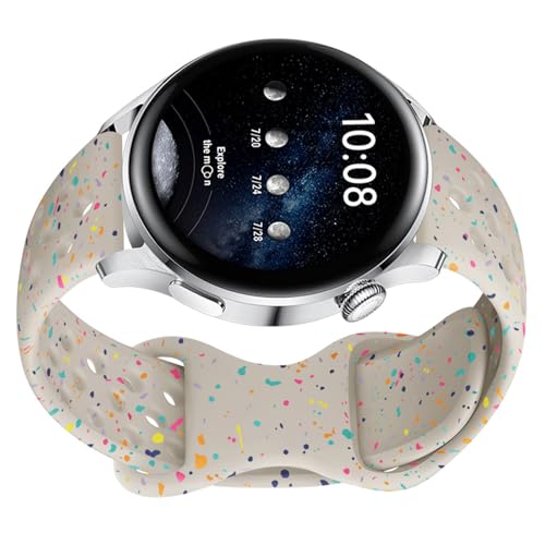 Correa de silicona de 20 mm para reloj, correas de repuesto de liberación rápida, pulseras a prueba de sudor, accesorio para el sudor