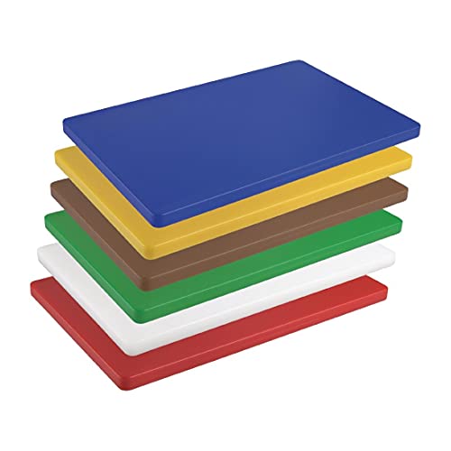 Hygiplas Thick Low Density White Chopping Board Large 600x450x20mm - Colour Coded, Dishwasher Safe Cutting Board HC882 - Image 6