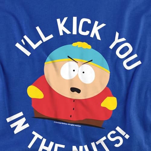 South Park Bluza Kick You In The Nuts Crew, królewski niebieski, S, Królewski, S