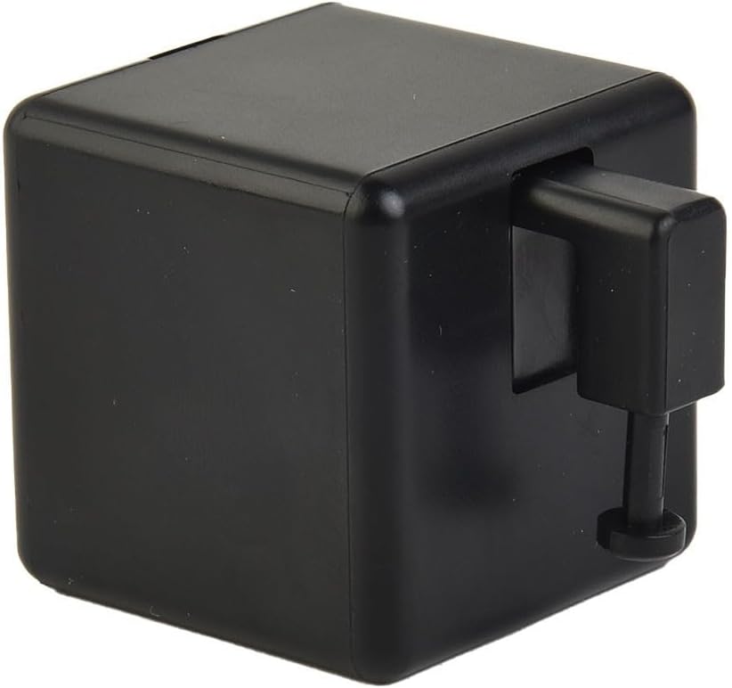 Smart Switch Pusher for SwitchBot Hub, 2.4G Wireless, CR2 Battery Powered, 8Mm Adjustable Strokes, Works with Lights Fans Coffee Machines Garage Doors, No Tools Needed(Black)