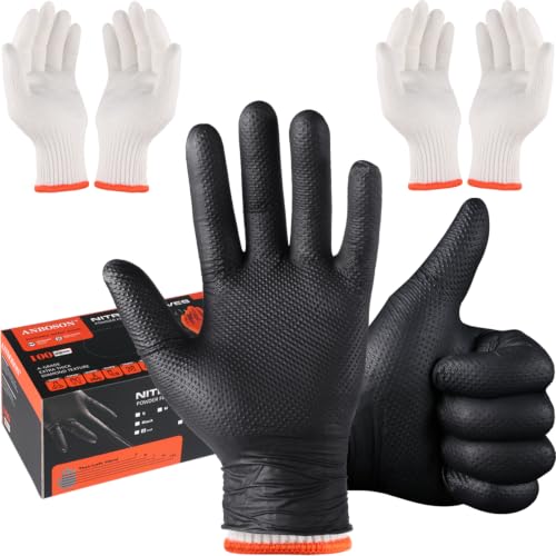 ANBOSON BBQ Gloves Disposable, Heat Resistant Grilling Gloves for Cooking