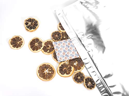 Packfreshusa: 50 Pack (5 X 10 Packs) - 500Cc Oxygen Absorber Packs - Food Grade - Non-Toxic - Food Preservation - Long-Term Food Storage Guide Included #TOP3