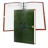 margenes para cuadernos bonitos y faciles de secundaria 📖 Cuero de PU - Diario para adultos La superficie está hecha de cuero de PU suave, un cuaderno de cuero que es duradero y adecuado para el almacenamiento a largo plazo.