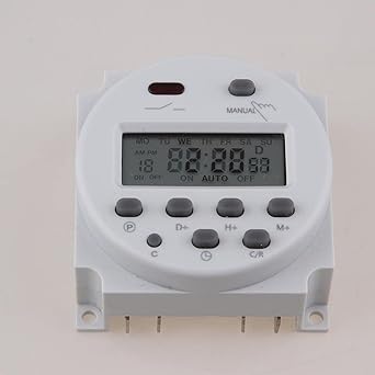 myaddiction CN101A LCD Digital Weekly Programmable Power Timer Time Relay Switch DC 12V| Parts & Accessories | Motorcycle Accessories