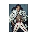 BATTTX O.N.I.F.C. by Wiz Khalifa Canvas Poster Wall Decorative Art Painting Living Room Bedroom Decoration Gift Unframe-style12x18inch(30x45cm)