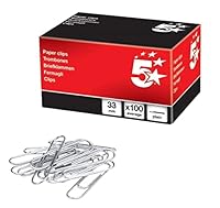 Algopix Similar Product 5 - 5 Star 505337 503352 Paperclips Metal