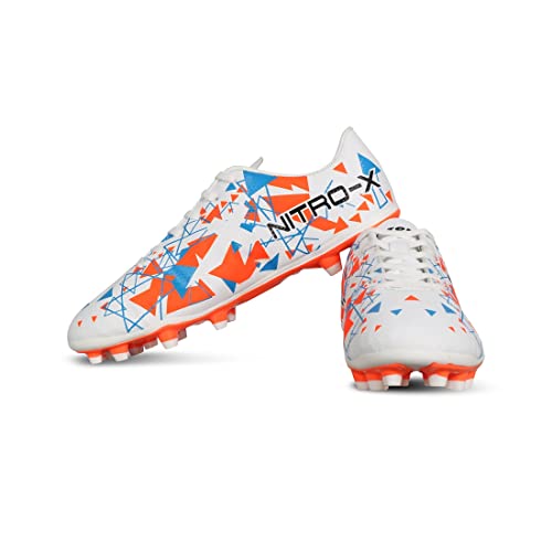 Vector X Mens Nitro-X Synthetic Leather Upper|TPU Sole Football S...