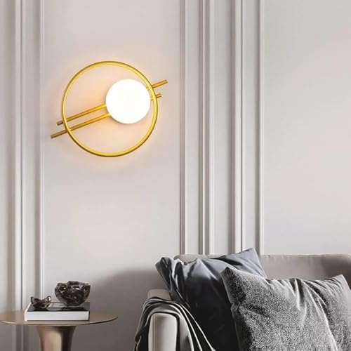 Image of Wall Lamp Chandelier Pendant Light, Home Decor for Bedroom, Living Room, Hallway, Cafe, Hotel, Restaurant (ZEROKHATA Wall LAMP with LED Bulb Pack of 1)