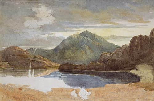 Tableau un lac dans le nord du Pays de Galles par David Cox 60x90cm