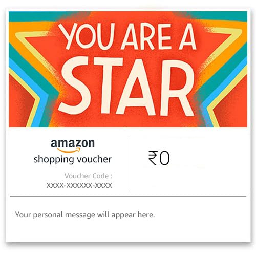 Amazon Shopping Voucher | Valid for physical products on Amazon.in