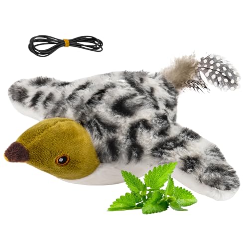 Oiseau volant électrique pour chat - La solution contre le manque d'exercice intérieur - 8