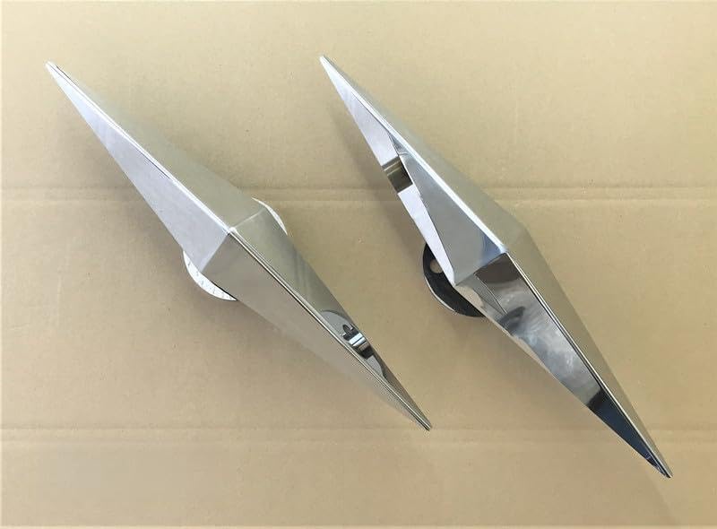 Amazon.co.jp: 鏡面ステンレス 一文字型 16インチ ホイールスピンナー