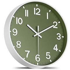 lanktoo Wall Clock, Battery Operated, Modern Minimalist Design for Living Room, Office, Kitchen