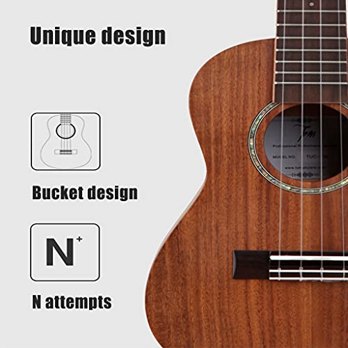 DXIN Ukulélé Soprano Pack Débutant, Kit Guitare Tout-en-Un 4 Cordes, Kit Ukulélé en Placage D’acacia Kit De Démarrage… - Les Beatles, Paul McCartney, John Lennon, RIngo Starr, George Harrison DXIN Ukulélé Soprano Pack Débutant, Kit Guitare Tout-en-Un 4 Cordes, Kit Ukulélé en Placage D'acacia Kit De Démarrage… – Image 4