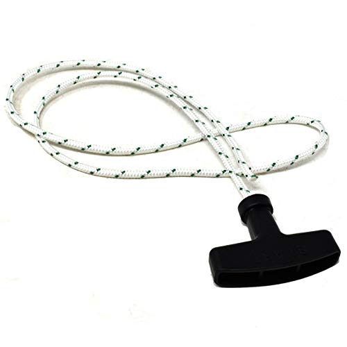 1m Length of 3mm Engine Starter Pull Rope + Handle (for Mowers and Chainsaws)