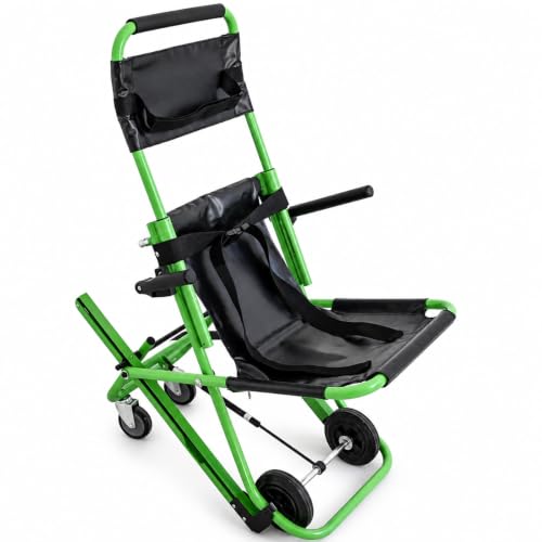 Silla de traslado de pacientes con marco luminoso para escaleras