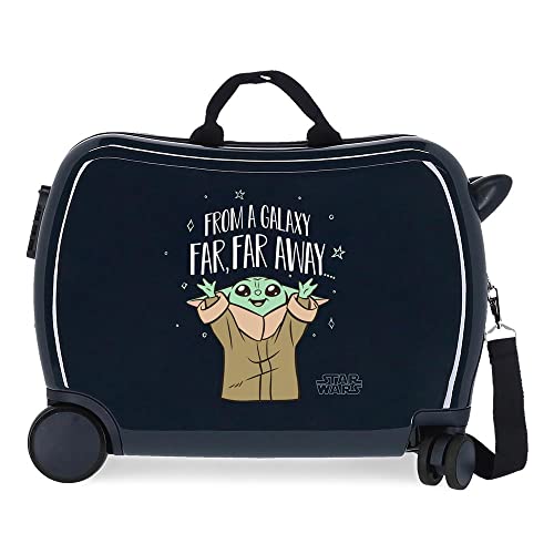 STAR WARS THE CHILD FAR WAY MALETA INFANTIL NEGRO 50X38X20 CMS RíGIDA ABS CIERRE DE COMBINACIóN LATERAL 34L 1,8 KGS 4 RUEDAS EQUIPAJE MANO
Star wars The Child Far Way Maleta Infantil Negro 50x38x20 cms Rígida ABS Cierre de combinación...