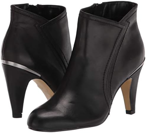 Bella Vita Women's Ankle Boot, Black Leather, 7 Narrow | Image 6