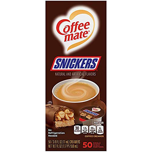 NES61425 - Coffee mate Creamer Snickers Flavor Singles