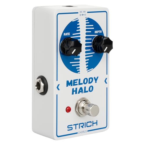 STRICH Chorus Guitar Pedal, Tutti Love Analog Chorus Effect Classic Warm, True Bypass for Electric...