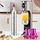 XUTONG CO2 Quick Adapter, 60L Trapezoidal Thread TR21-4 Pink,Connection of conventional 425 g cylinders,Quick Adapter for CO2 Water Aerator Duo,Art and Terra Water Carbonator.
