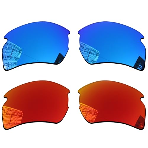Image of Acefrog 1.5MM Polarized Replacement Lenses for Oakley Flak 2.0 XL OO9188 59mm Sunglasses, Upgraded Material, Impact Resistant